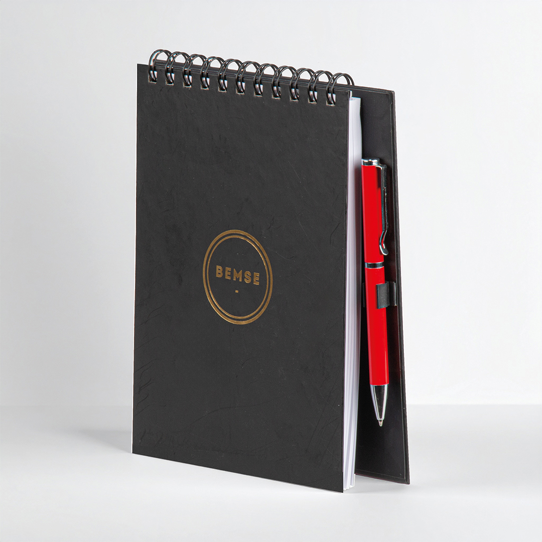 BLK-08 - Üstten Spiralli Taslama Bloknot