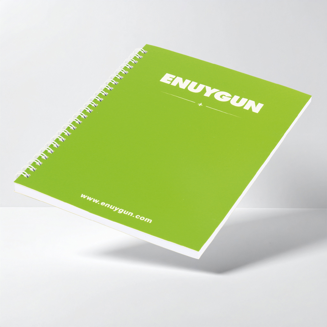 DFT-02 - Sıvama Kapak Spiralli Defter 50'li