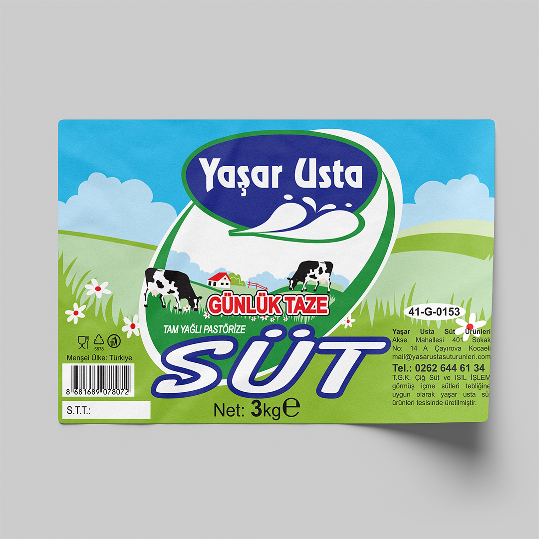 STC - Yapışkanlı Etiket